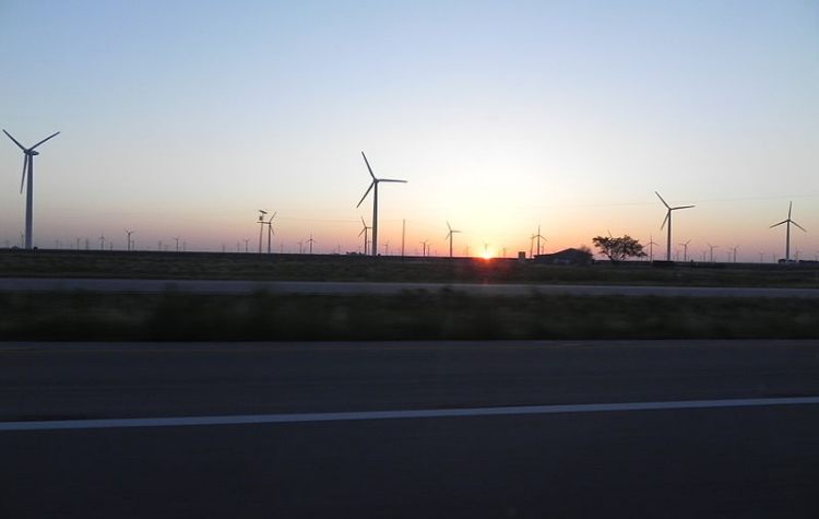 waste management wind farms texas