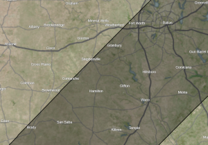 Path of totality solar eclipse 2024 Comanche Texas